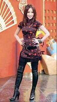 长腿明星旗袍,尽显东方韵味